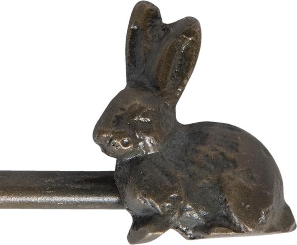 6Y4055 Clayre & Eef Kaarsendover 24*4*4 cm Bruin