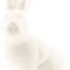 Clayre & Eef Decoratie 6CE1027 6*5*9 cm - Wit Porselein Decoratief Figuur Decoratieve Accessoires Woonaccessoires