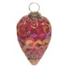 6GL3724 WEIHNACHTSBAUM DEKO Ø 5 CM ROSA GLAS WEIHNACHTSDEKO