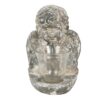 6PR3232S WINDLICHTHALTER ENGEL 19*15*21 CM GRAU