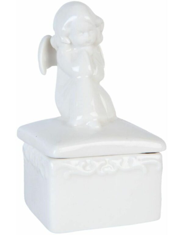 6CE0497 Doos engel 6*6*10 cm