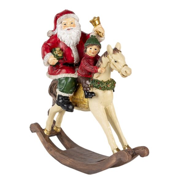 6PR4712 DEKO ACCESSOIRES WEIHNACHTSMANN 20*8*21 CM ROT BRAUN