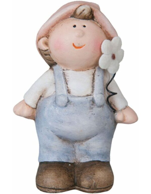 6CE0694 DECORATION FIGURE DWARF 7X5X10 CM