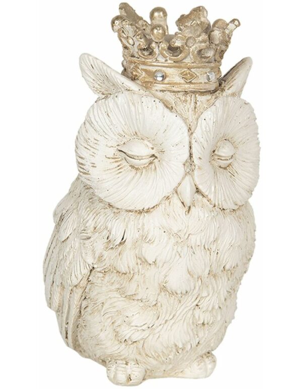 DECORATION OWL 7X7X12 CM CLAYRE & EEF 6PR3041
