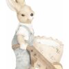 DECORATION RABBIT 32X24X49 CM - CLAYRE & EEF 6TE0257