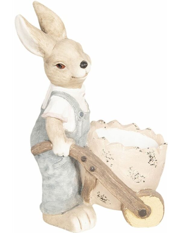DECORATION RABBIT 32X24X49 CM - CLAYRE & EEF 6TE0257